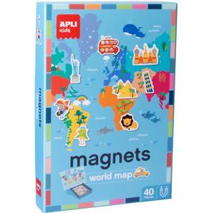 Društvena igra Apli magnets karta svijeta 16494