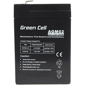 Green Cell (AGM02) baterija AGM 6V/4.5Ah