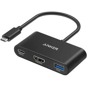 Anker PowerExpand 3v1 USB-C PD hub.
