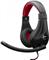 WHITE SHARK gaming slušalice SERVAL crno-crvene