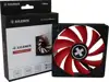 Ventilator 120mm Xilence Cooler Black & Red, 13007