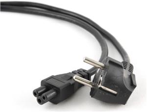 Gembird Power cord (C5), VDE approved, 1m