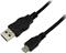 USB 2.0 kabel A->B Micro M/M 0,6m, crni