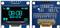 OLED 1.3" module, SPI/IIC I2C, blue 128X64