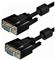 Transmedia C57-HVSL, Monitor Kabel 1,8m, Crne boje, Sub D-plug 15 pin HD to Sub D-plug 15 pin H