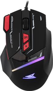 BARACUDA RGB gaming miš BGM-041 MANTA crni 12.800dpi