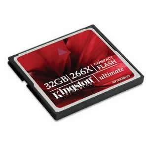 Memorijska kartica CF 32 GB Kingston Ultimate Compact Flash Card (266x)