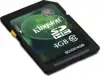 Memorijska kartica SD 4GB Kingston HC Class 10 Flash Card