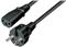 Transmedia N 5, Power Cable Schuko plug - IEC 320 C13 Jack black 1,5 m