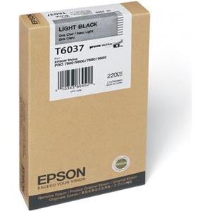 Tinta Epson T603700, Light Black