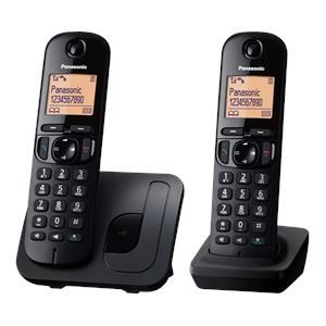 Bežični telefon Panasonic KX-TGC212FXB crni