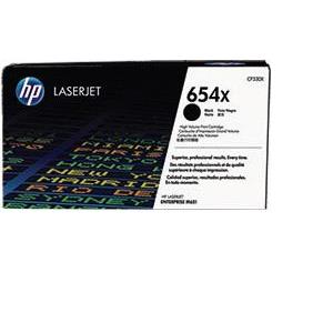 HP 654X High Yield Black Original LaserJet Toner 