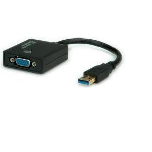 Roline VALUE display konverter USB3.0 na VGA 