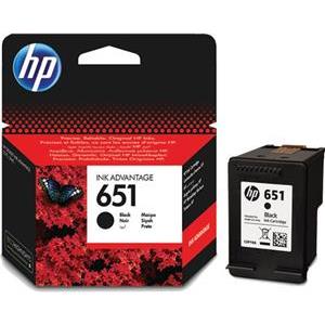 HP 651 Black Ink Cartridge 