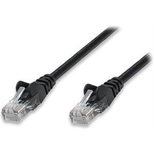 Kabel mrežni Intellinet, Cat5e, U/UTP, RJ45-M/RJ45-M, 10m, crni