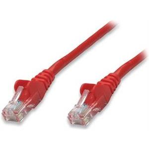 Kabel mrežni Intellinet, Cat5e, U/UTP, RJ45-M/RJ45-M, 3.0 m, crveni