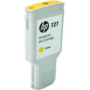 HP 727 300-ml Yellow DesignJet Ink Cartridge