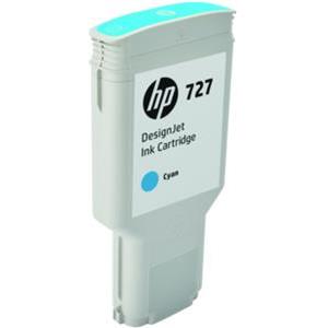 HP 727 300-ml Cyan DesignJet Ink Cartridge