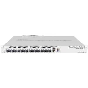 MikroTik CRS317-1G-16S+RM Cloud Router Switch 16 SFP 1 GbE copper port ROS LVL 6