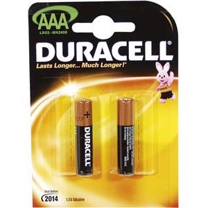 Baterija alkalna 1,5V AAA Basic pk2 Duracell LR03 blister