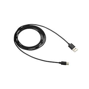 Canyon CNE-USBC2B Type C USB 2.0 standard cable, Power & Data output, 5V 1A, OD 3.2mm, PVC Jacket, 1.8m, black, 0.036kg