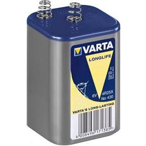 Baterija Zinc-Carbon 6 V 4R25 za svjetiljku, Varta 4R25X (430)