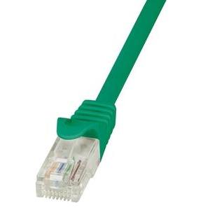 U/UTP prespojni kabel Cat.6 PVC CCA AWG24, zeleni, 2,0 m