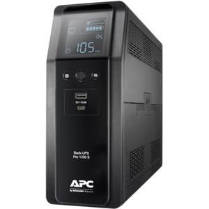 APC Back UPS Pro BR 1200VA 720W 1200VA, 8x IEC C13 Outlets, AVR, LCD Interface, Sinewave