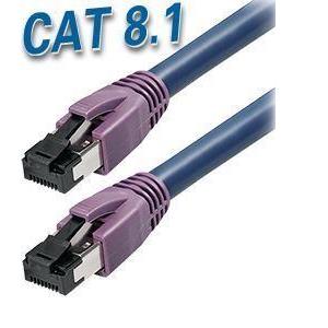 Transmedia Cat 8.1 SFTP Kabel 2m, dark blue