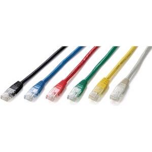 U/UTP prespojni kabel Cat.6 LSZH Cu AWG24, crveni, 5,0 m