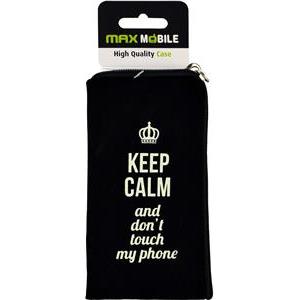 MM CROCO TORBICA MAR KEEP CALM CRNA vel.XXXL/Galaxy Note 6,S9+