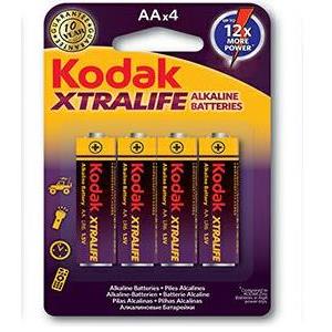 KODAK XTRALIFE ALKALINE AA LR6 4X