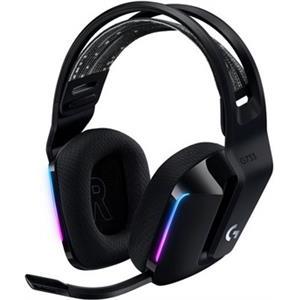 Slušalice LOGITECH Gaming G733 Lightspeed, RGB, bežične, crne