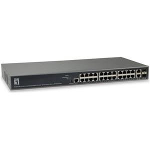 LevelOne GEP-2682 - switch - 26 ports - managed - rack-mountable