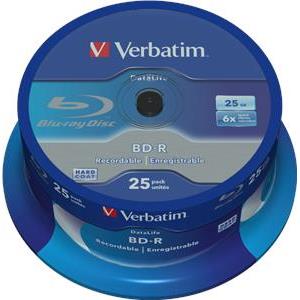 Verbatim DataLife - BD-R x 25 - 25 GB - storage media