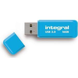 INTEGRAL NEON 16GB USB3.0 blue memory stick