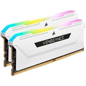 Corsair Vengeance PRO SL WeiĂź 32GB DDR4 K2 3600-18, CMH32GX4M2D3600C18W