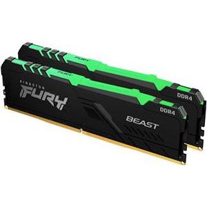 Kingston Fury Beast RGB 16GB DDR4 3600 CL17 (2x8GB) KF436C17BBAK2/16