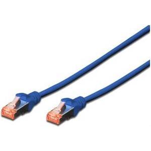 DIGITUS CAT 6 S/FTP patch cable, 5m, plavi