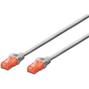 DIGITUS patch cable - 20 m - gray