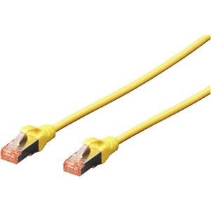 DIGITUS patch cable - 5 m - yellow