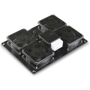 NaviaTec 4-fan roof unit withThermostat for FCABxxU- (Black)