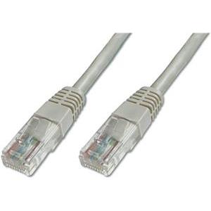 DIGITUS Premium - patch cable - 1 m - gray