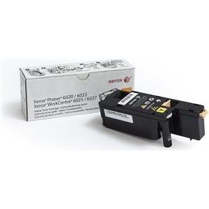 Xerox Yellow Toner for Phaser 6020/6022 and WorkCentre 6025/6027 for 1000 pages