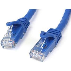 StarTech.com 5m CAT6 Ethernet Cable - Blue Snagless Gigabit CAT 6 Wire - 100W PoE RJ45 UTP 650MHz Category 6 Network Patch Cord UL/TIA (N6PATC5MBL) - patch cable - 5 m - blue