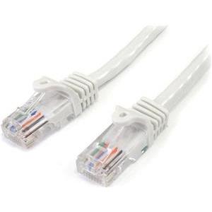 StarTech.com 5m White Cat5e / Cat 5 Snagless Ethernet Patch Cable 5 m - network cable - 5 m - white