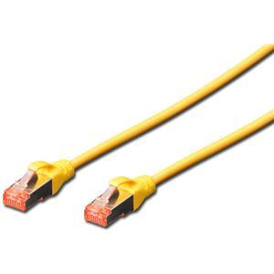 DIGITUS CAT 6 S/FTP patch cable, 0.5m, žuti