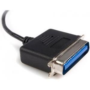 StarTech.com 10 ft USB to Parallel Printer Adapter - M/M - USB to ieee 1284 - USB to centronics - USB to Parallel Cable (ICUSB128410) - parallel adapter