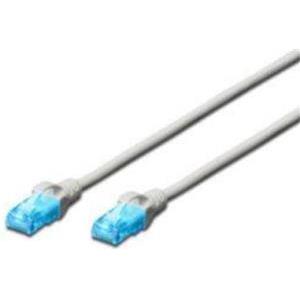 DIGITUS Ecoline patch cable - 5 m - gray