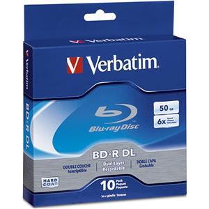 Verbatim - BD-R DL x 10 - 50 GB - storage media